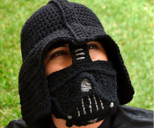 Darth Vader Haekelmuetze